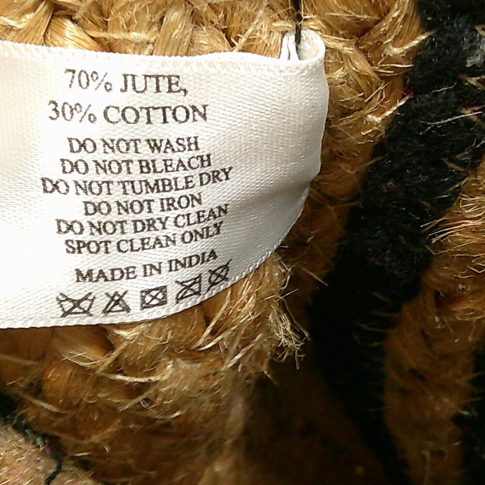 A&B America & Beyond Handcrafted Woven Rope Summer Boho Bohemian Jute Bag| Purse - Picture 8 of 12